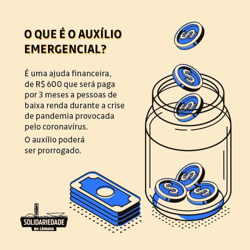 AUXÍLIO EMERGENCIAL DE R$ 600 A TRABALHADOR INFORMAL É APROVADO PELO SENADO E VAI À SANÇÃO